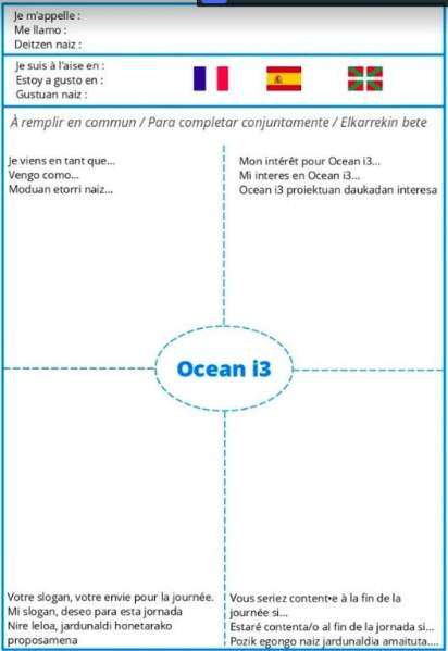 Figure 1 : Ocean i3 welcome badge