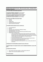 Scientific-technical report - Euskampus COVID19 Resilience